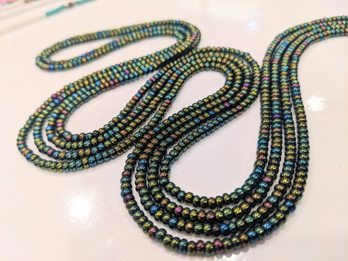 Iridescent Love Waistbeads