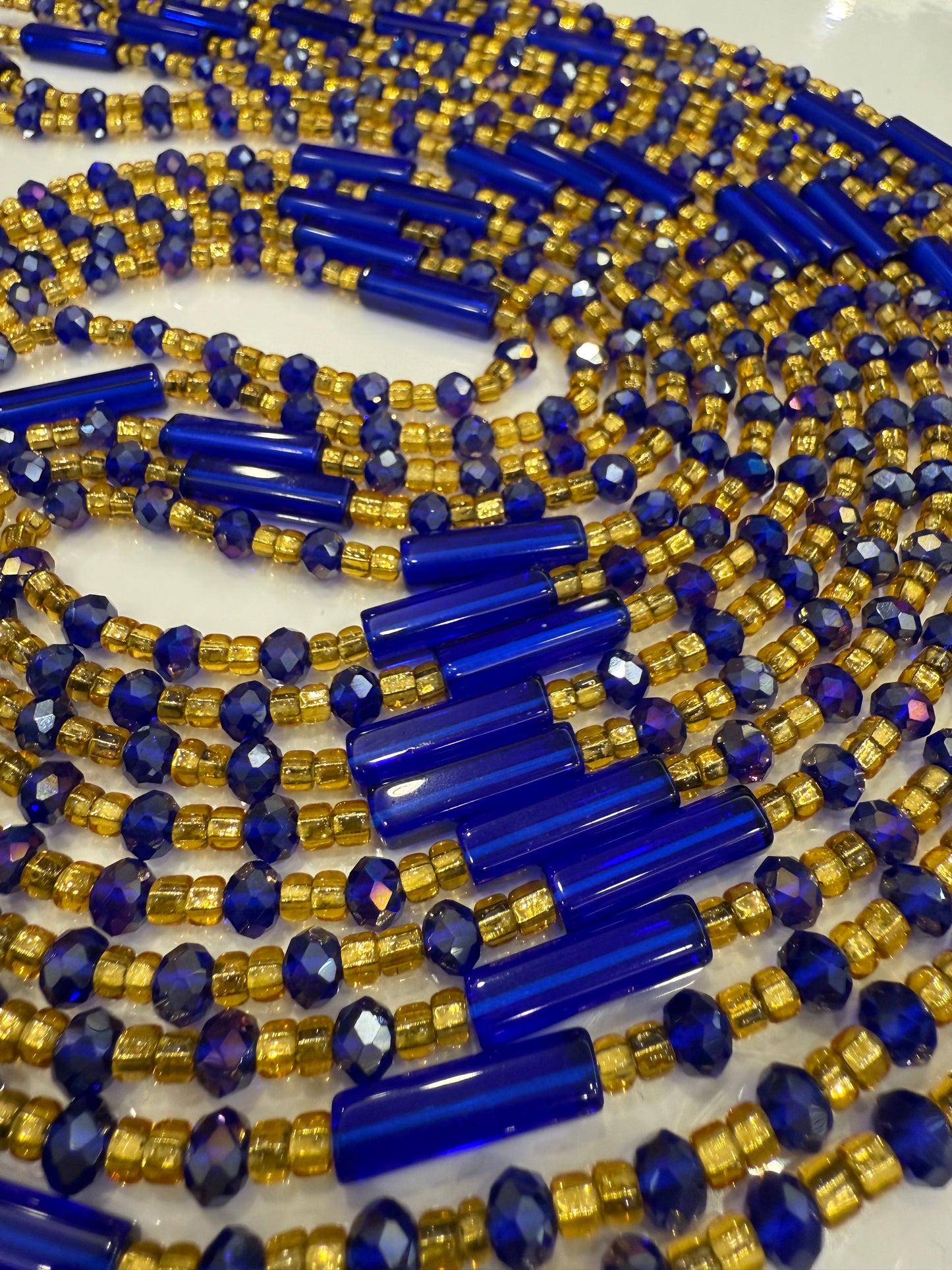 Blue Rose Waistbeads