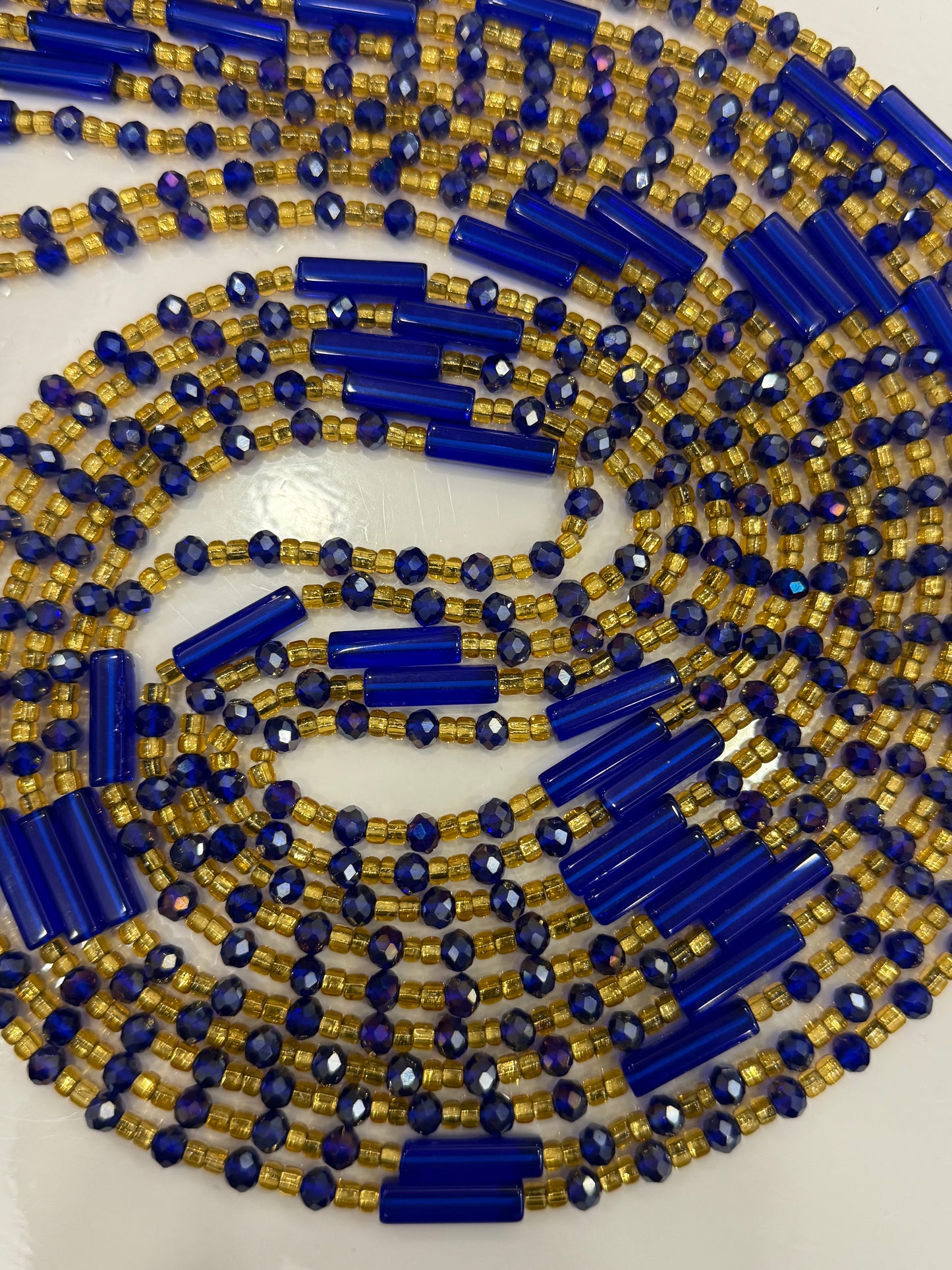 Blue Rose Waistbeads