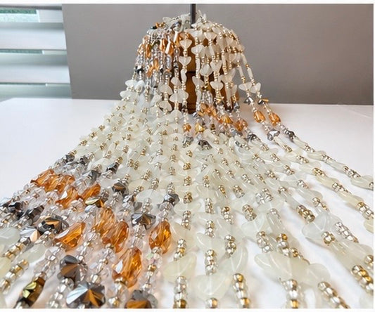 Golden Monarch Waistbeads