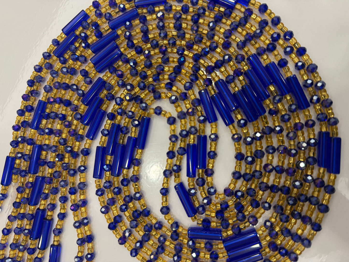 Blue Rose Waistbeads