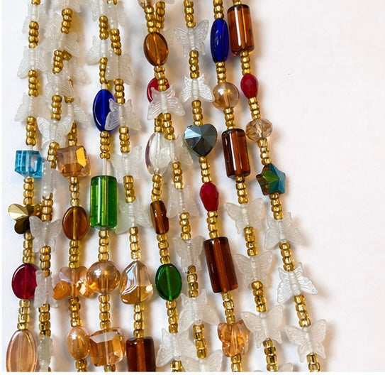 Golden Monarch Waistbeads
