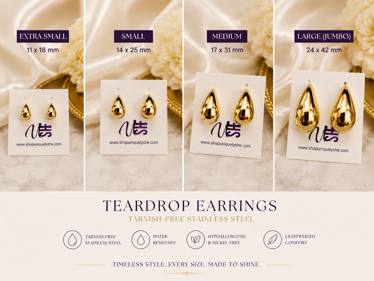 Tear Drop Earrings