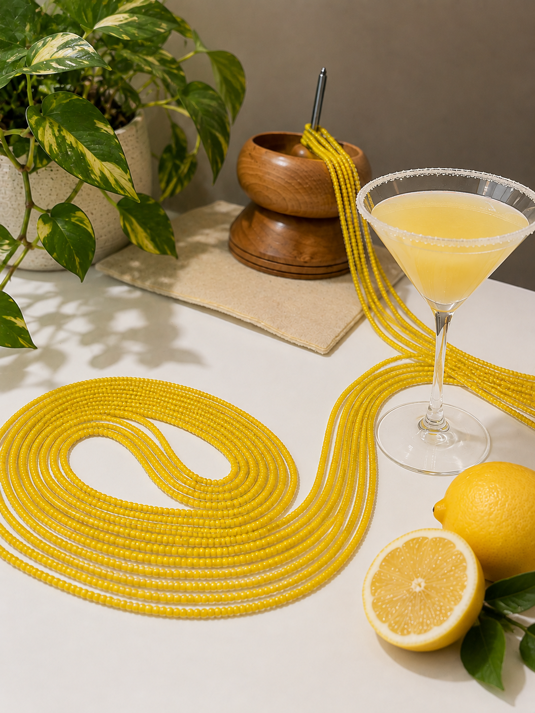 Lemon Drop Waistbeads