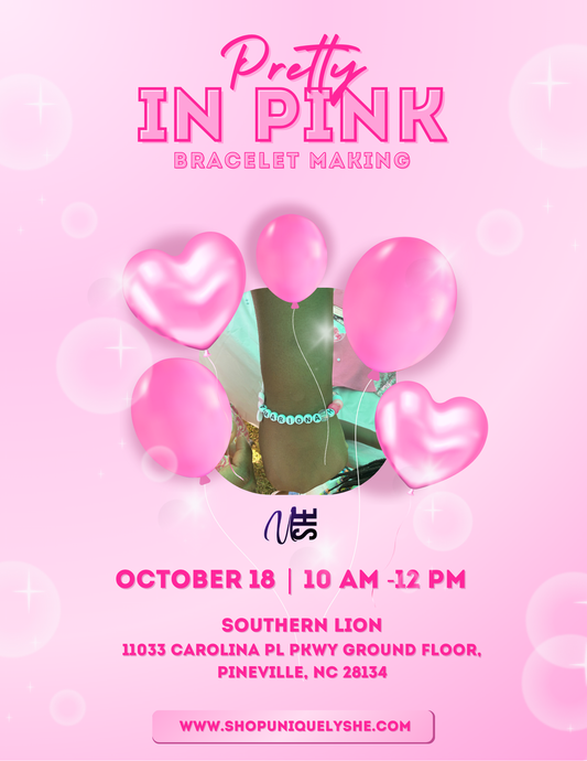 Pretty In Pink (DIY Bracelet Making)