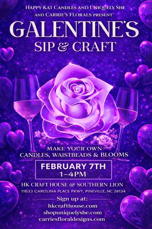 Galentines Sip & Craft
